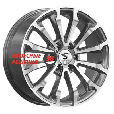 Premium Series КР006 (Pajero Sport) Diamond Gloss Graphite 8.5x20/6x139.7 D67.1 ET33  