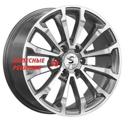 Premium Series КР006 (TANK 500) Diamond Gloss Graphite 8.5x20/6x139.7 D100.1 ET33  