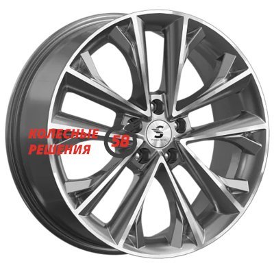 Premium Series КР012 (Sportage QL) Diamond Gloss Graphite 7x18/5x114.3 D67.1 ET48.5  