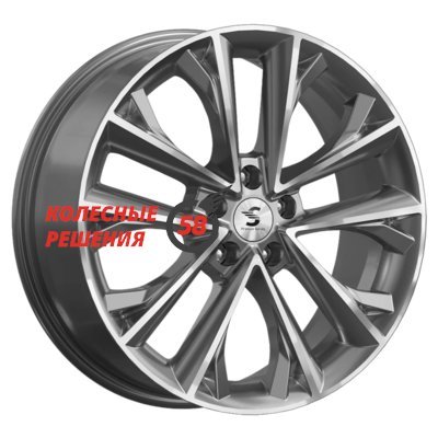 Premium Series КР012 (Tiguan) Diamond Gloss Graphite 7x18/5x112 D57.1 ET43  