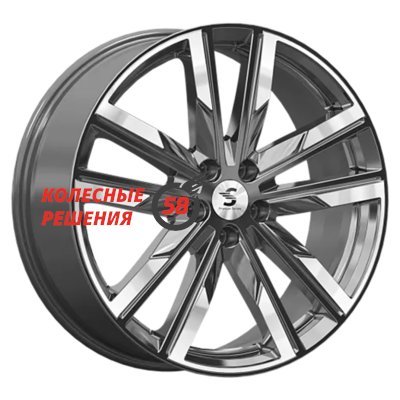 Premium Series КР014 (Discovery Sport) Diamond Gloss Graphite 8x20/5x108 D63.35 ET45  