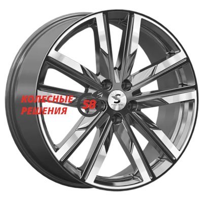 Premium Series КР014 (Exeed VX) Diamond Gloss Graphite 8x20/5x108 D65.1 ET36  