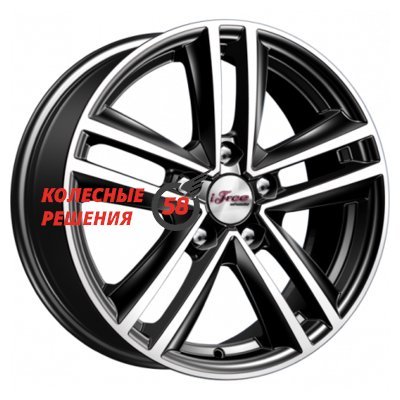iFree Катар (КС885) Блэк Джек 6.5x16/5x114.3 D67.1 ET50  
