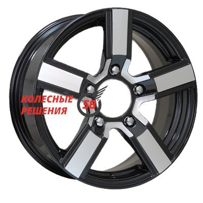 iFree Райдер (КС482) Блэк Джек 6.5x16/5x139.7 D98 ET40  