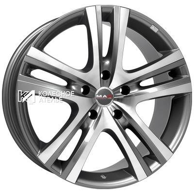 MAK Aria Gunmetal Mirror Face 9x18/5x150 D110.2 ET48  