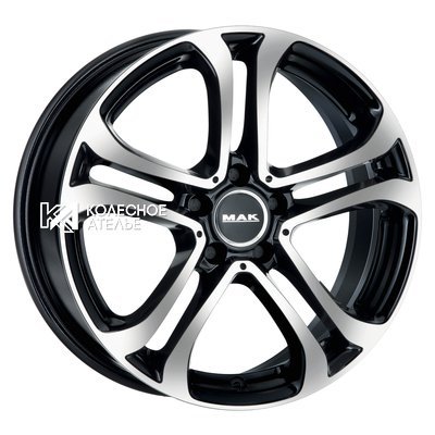 MAK Stuttgart Black mirror 7.5x17/5x112 D66.6 ET45  