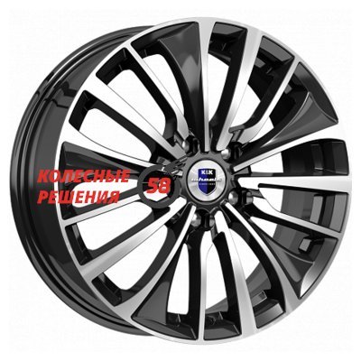 K&K Flanker (КС905) Алмаз черный 6.5x17/4x100 D60.1 ET43  
