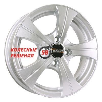 Tech Line 410 Silver 5.5x14/4x100 D67.1 ET43  