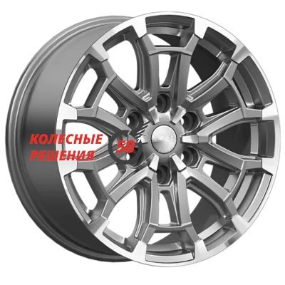 СКАД Авилис (КЛ374) Алмаз графит 8x18/6x114.3 D66.1 ET30  