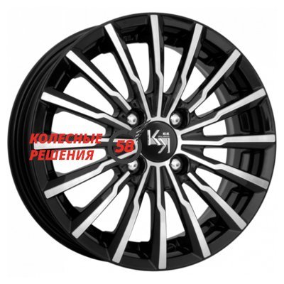 K&K Акцент-оригинал (КС562) Алмаз черный 7x17/5x110 D67.1 ET51  