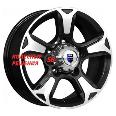 K&K Атлант (КС757) Алмаз черный 7x16/5x139.7 D108.5 ET35  