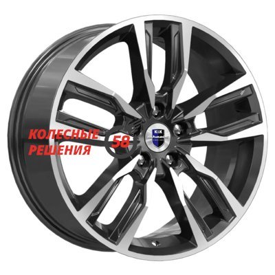 K&K Борэй (КС901) Алмаз черный 8x18/5x112 D66.6 ET30  