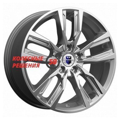 K&K Борэй (КС901) Дарк платинум 8x18/5x115 D70.2 ET40  