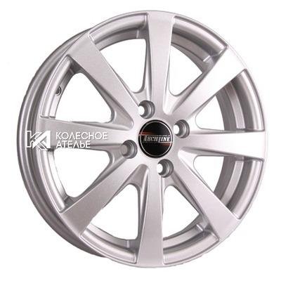 Tech Line 634 Silver 6x16/4x100 D60.1 ET37  