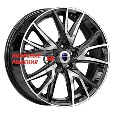 K&K Кайлас (КС1054) Алмаз черный 6.5x18/5x112 D57.1 ET43  