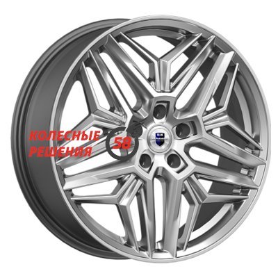 K&K Колумб (КС1038) Дарк платинум 7x19/5x108 D60.1 ET47  