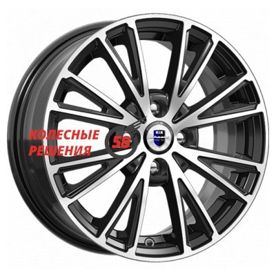 K&K Меандр (КС888) Алмаз черный SK 6x15/4x98 D58.5 ET35  