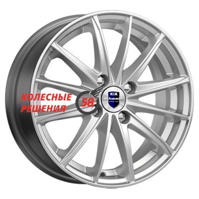 K&K Пойнт Бланк (KC884) Сильвер SK 6x15/4x100 D67.1 ET40  