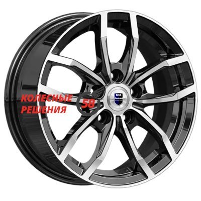 K&K Фрост (КС1048) Алмаз черный 6.5x15/5x110 D65.1 ET35  