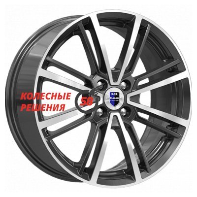 K&K Эрфурт-оригинал (КС898) Алмаз черный 7x17/5x114.3 D66.1 ET40  