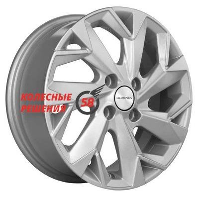Khomen Wheels KHW1402 F-Silver 5.5x14/4x98 D58.5 ET35  