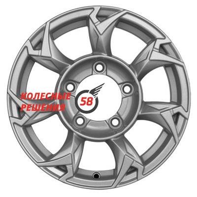Khomen Wheels KHW1505 (Lada NIVA 4x4) F-Silver 5.5x15/5x139.7 D98.5 ET5  