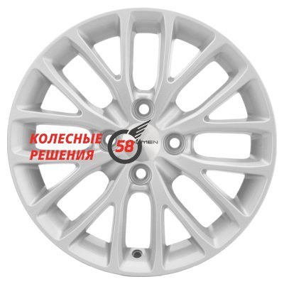 Khomen Wheels KHW1506 (Logan) F-Silver 6x15/4x100 D60.1 ET40  