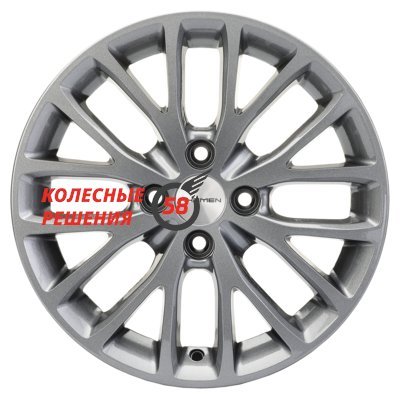Khomen Wheels KHW1506 (Rio/Solaris) Gray 6x15/4x100 D54.1 ET48  