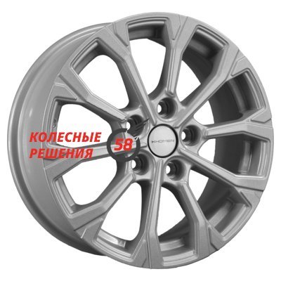 Khomen Wheels KHW1605 (Qashqai/Tiida) F-Silver 6.5x16/5x114.3 D66.1 ET40  