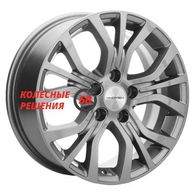 Khomen Wheels KHW1608 (Mitsubishi) Gray 6.5x16/5x114.3 D67.1 ET38  