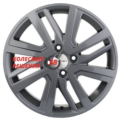 Khomen Wheels KHW1609 (Vesta/Largus) Gray 6x16/4x100 D60.1 ET50  
