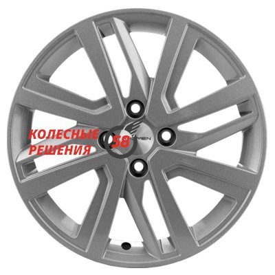 Khomen Wheels KHW1609 (XRay) F-Silver 6x16/4x100 D60.1 ET41  