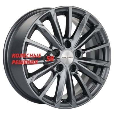 Khomen Wheels KHW1611 (Passat) Gray 6.5x16/5x112 D57.1 ET41  