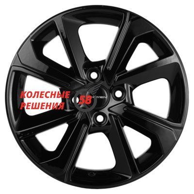 Khomen Wheels KHW1501 (Nexia) Black 6x15/4x100 D56.6 ET45  