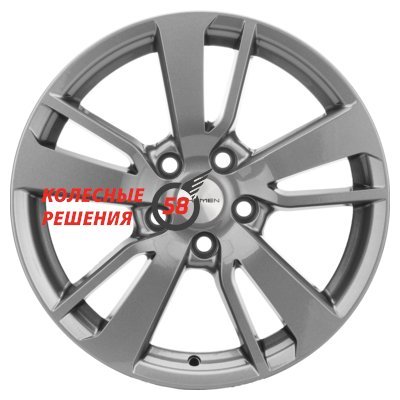 Khomen Wheels KHW1704 (Outlander) Gray 7x17/5x114.3 D67.1 ET38  