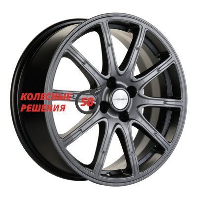 Khomen Wheels KHW1707 (Lada Vesta Cross) Gray 6.5x17/4x100 D60.1 ET43  