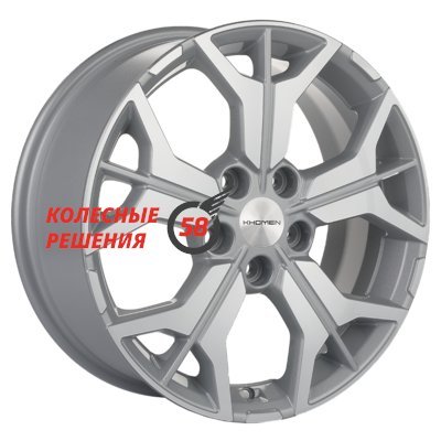 Khomen Wheels KHW1715 (Jetta) F-Silver-FP 7x17/5x112 D57.1 ET54  
