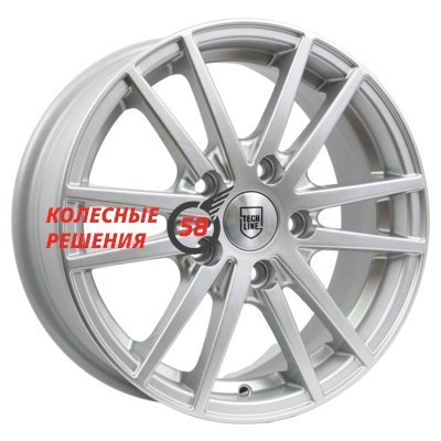 Tech Line 435 Silver 5.5x14/4x100 D60.1 ET43  