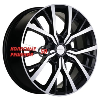 Khomen Wheels KHW1806 (Dargo/Jolion) Black-FP 7x18/5x114.3 D66.5 ET37  
