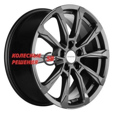 Khomen Wheels KHW1808 (Tugella/Jaguar XF/F-Pace) Gray 7.5x18/5x108 D63.4 ET46  
