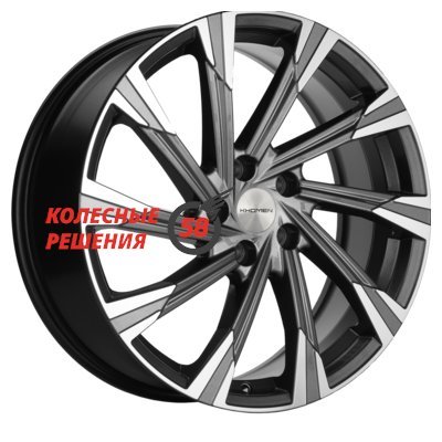 Khomen Wheels KHW1901 (Exeed VX/TXL/LX) Gray-FP 7.5x19/5x108 D65.1 ET36  