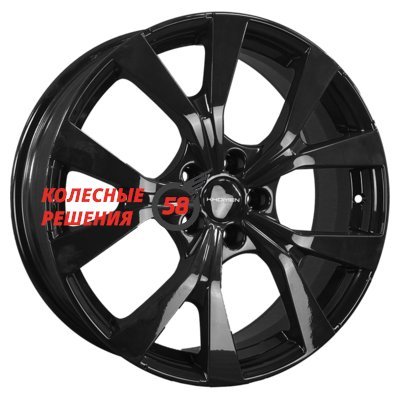 Khomen Wheels KHW1906 (Chery Tiggo 7 Pro) Black 7x19/5x108 D60.1 ET33  