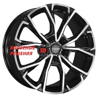 Khomen Wheels KHW1907 (NX/RAV4) Black-FP 7.5x19/5x114.3 D60.1 ET40  