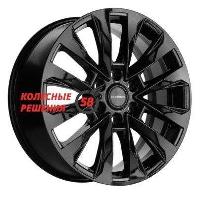 Khomen Wheels KHW2010 (Chevrolet Tahoe) Black 8x20/6x139.7 D78.1 ET28  
