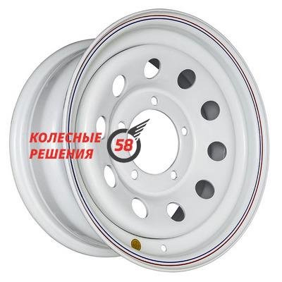 Off-Road Wheels УАЗ Белый 7x15/5x139.7 D110 ET-19  