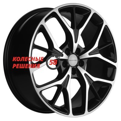 Khomen Wheels KHW2012 (Chery Tiggo 8/8 Pro/Pro Max) Black-FP 8x20/5x108 D60.1 ET47  