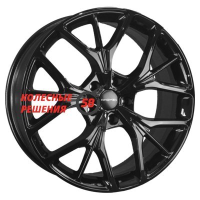 Khomen Wheels KHW2012 (Voyah FREE) Black 8x20/5x120 D66.1 ET30  