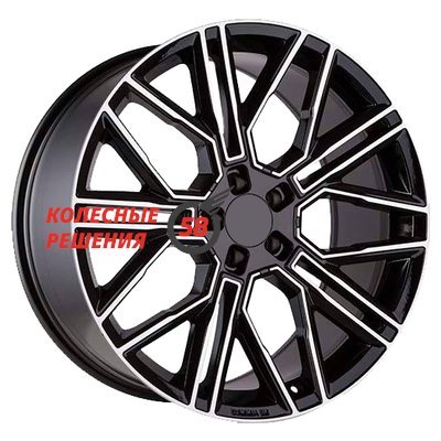 Khomen Wheels KHW2101 (RRover) Black-FP 9.5x21/5x120 D72.6 ET49  