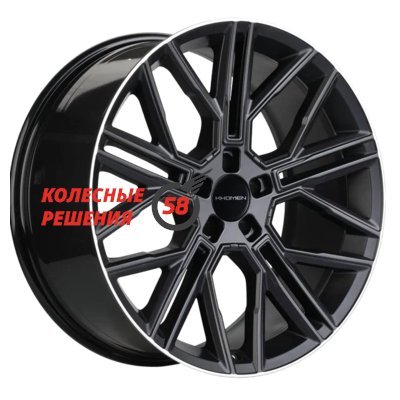Khomen Wheels KHW2101 (RRover) Black matt MR 9.5x21/5x120 D72.6 ET49  