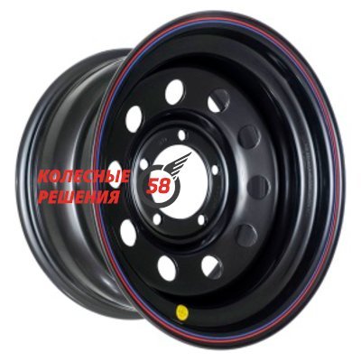 Off-Road Wheels УАЗ Черный 7x16/5x139.7 D110 ET-3  
